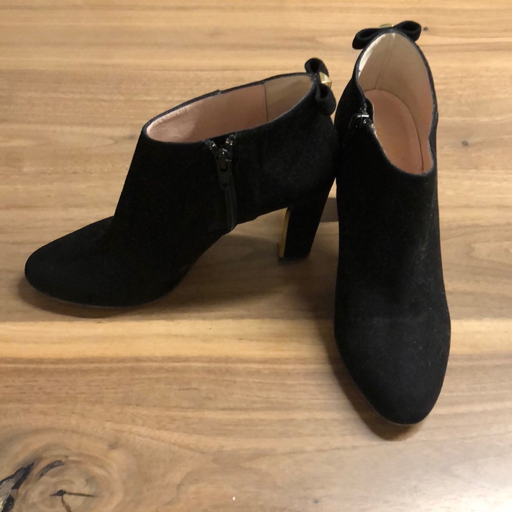 Kate Spade suede booties